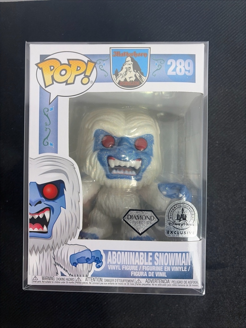 Funko Pop! #289 Abominable Snowman - (Diamond Glitter) Disney Parks Exclusive